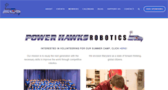Desktop Screenshot of powerhawks.org